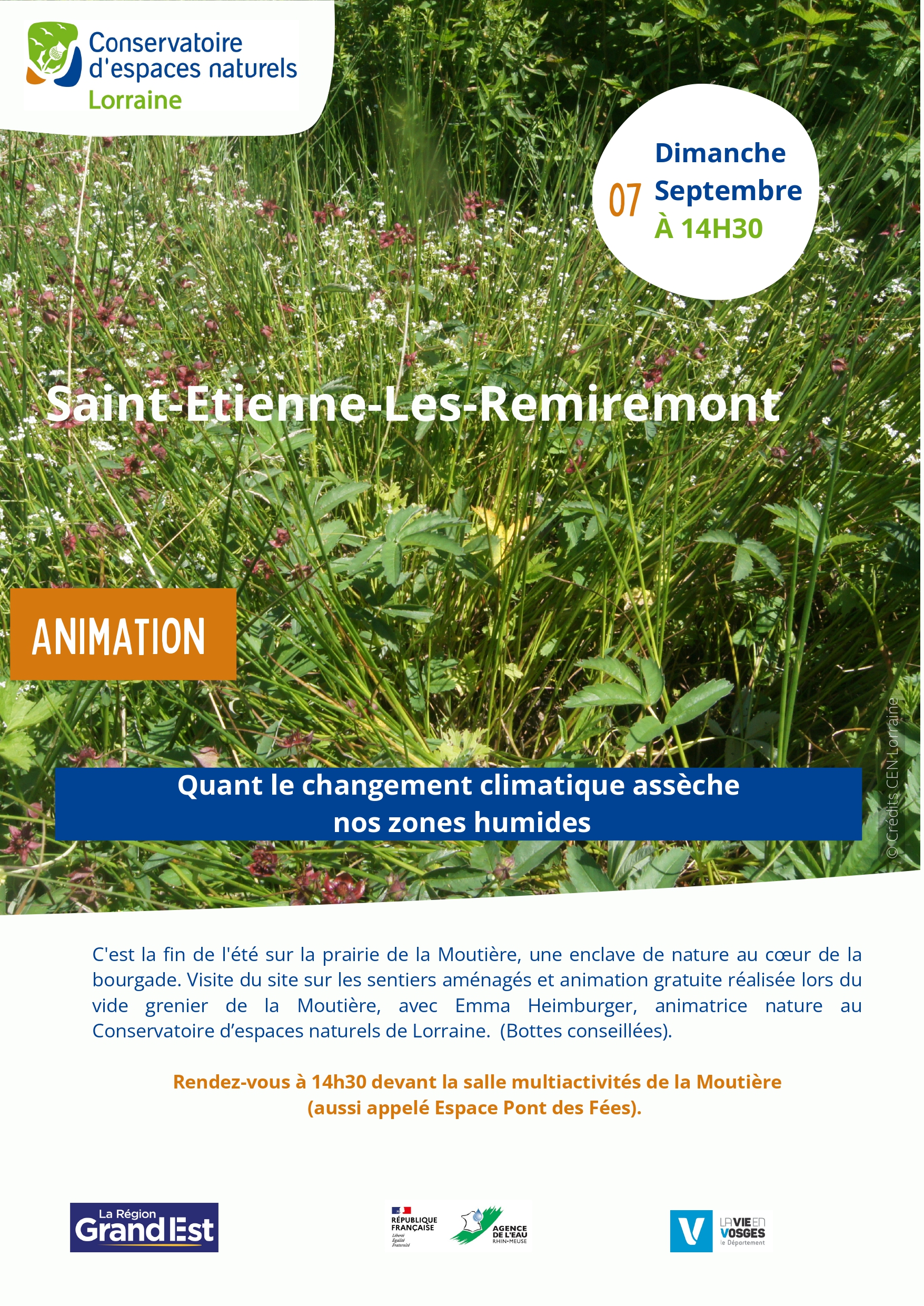 Dimanche 7 septembre : animation nature