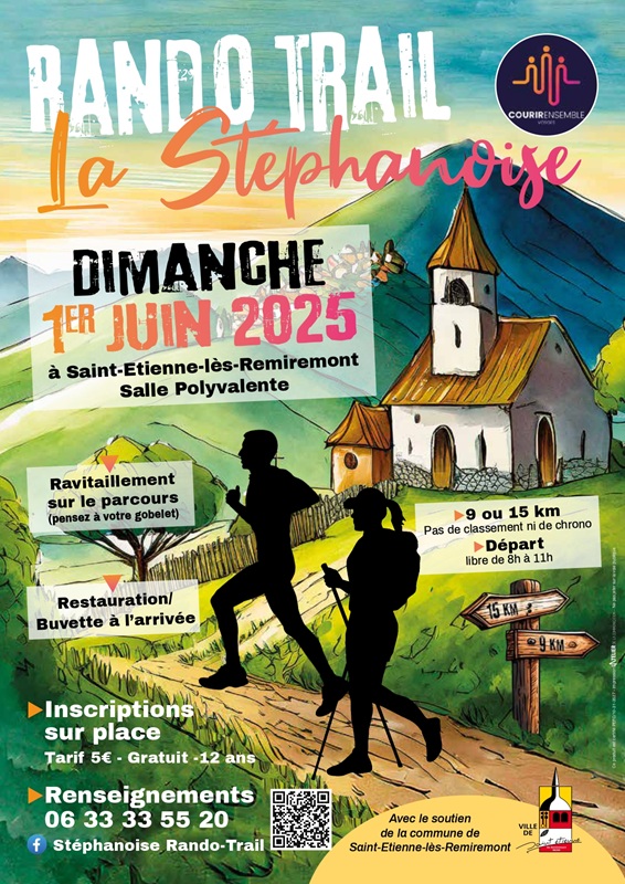 Dimanche 1er juin : rando trail