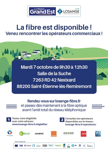 Mardi 7 octobre : permanence opérateurs