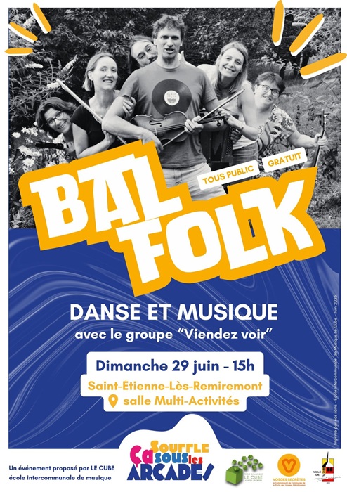 Dimanche 29 juin : bal folk