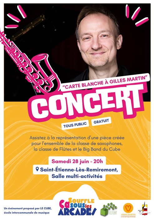 Samedi 28 juin : concert