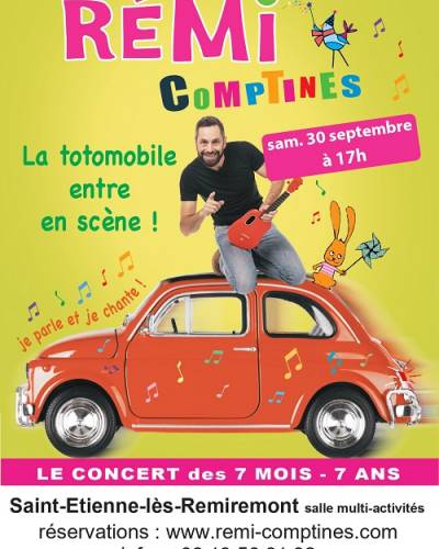 Samedi 30 septembre : Rémi comptines